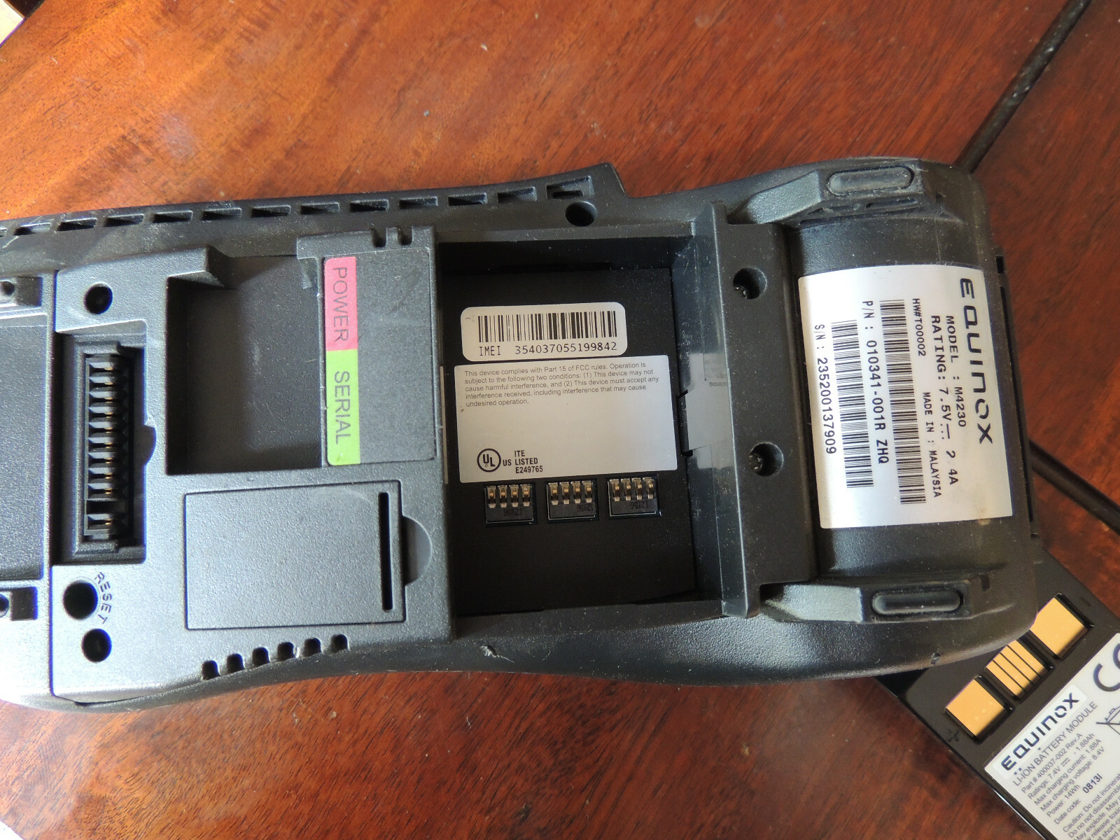 Equinox M4230 Wireless Payment Terminal Credit Card Reader