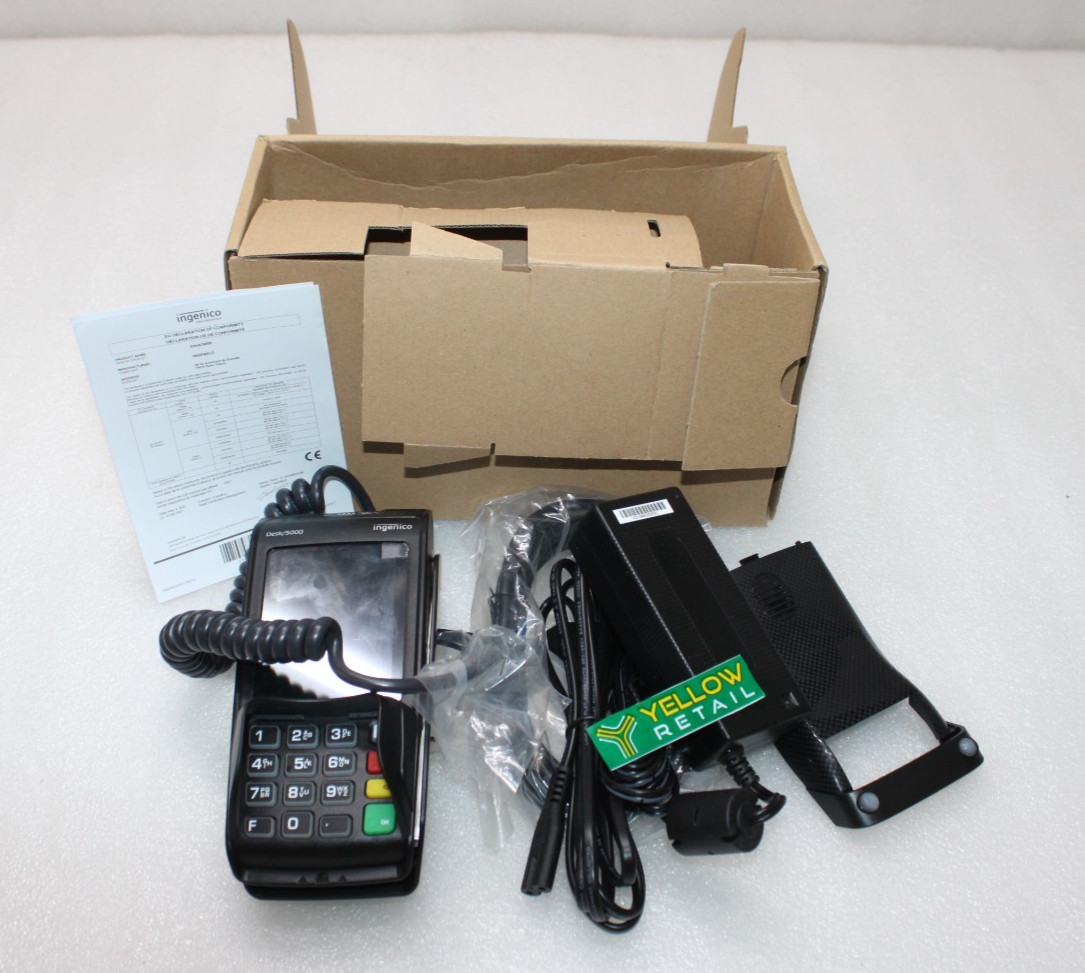 INGENICO DESK/5000 HIGH-VOLUME PAYMENT TERMINAL PCA30012314T TCA30012313T