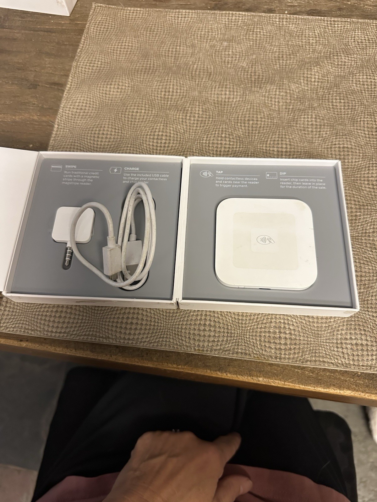 Square Reader 1st Generation Contactless POS Hardware 2AF3K-1SQHQ MODEL S6