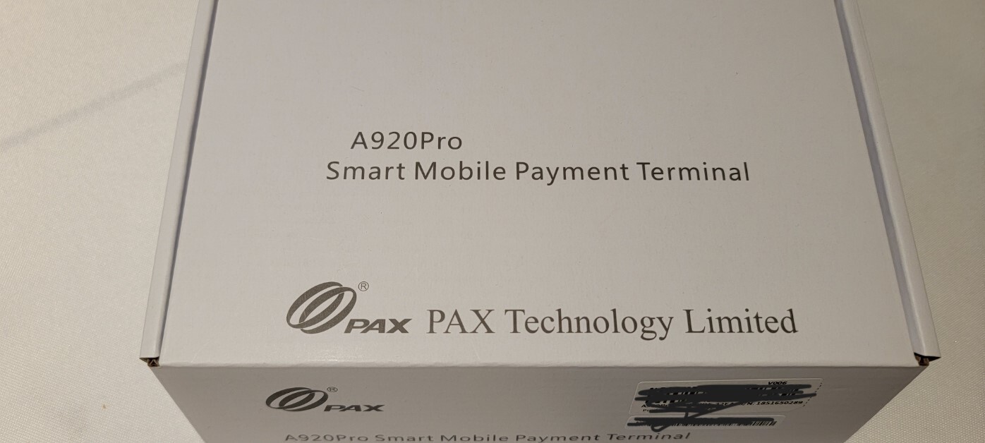 PAX A920 Pro Smart Mobile Terminal Wireless