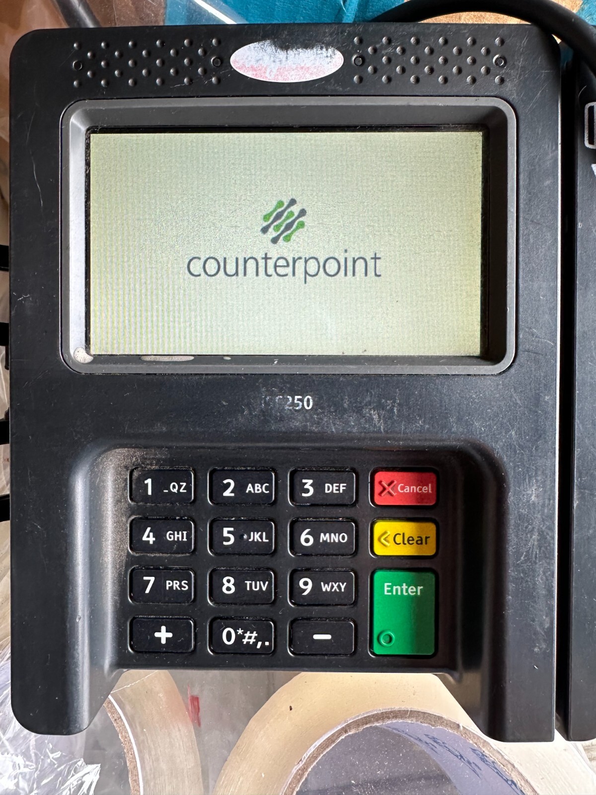 INGENICO ISC250- Lane5000 Payment Terminal-Tested As Pictured-Lot Of 10