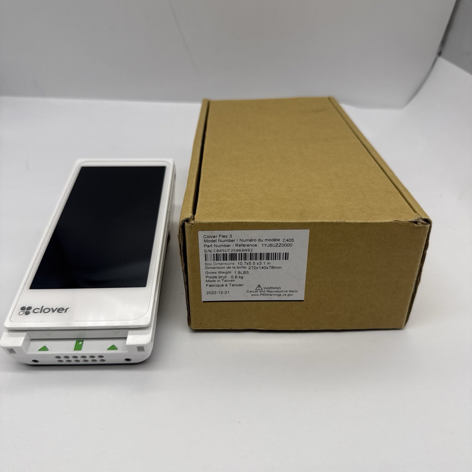 Clover Flex 3 C405 Terminal – AS-IS / LOCKED