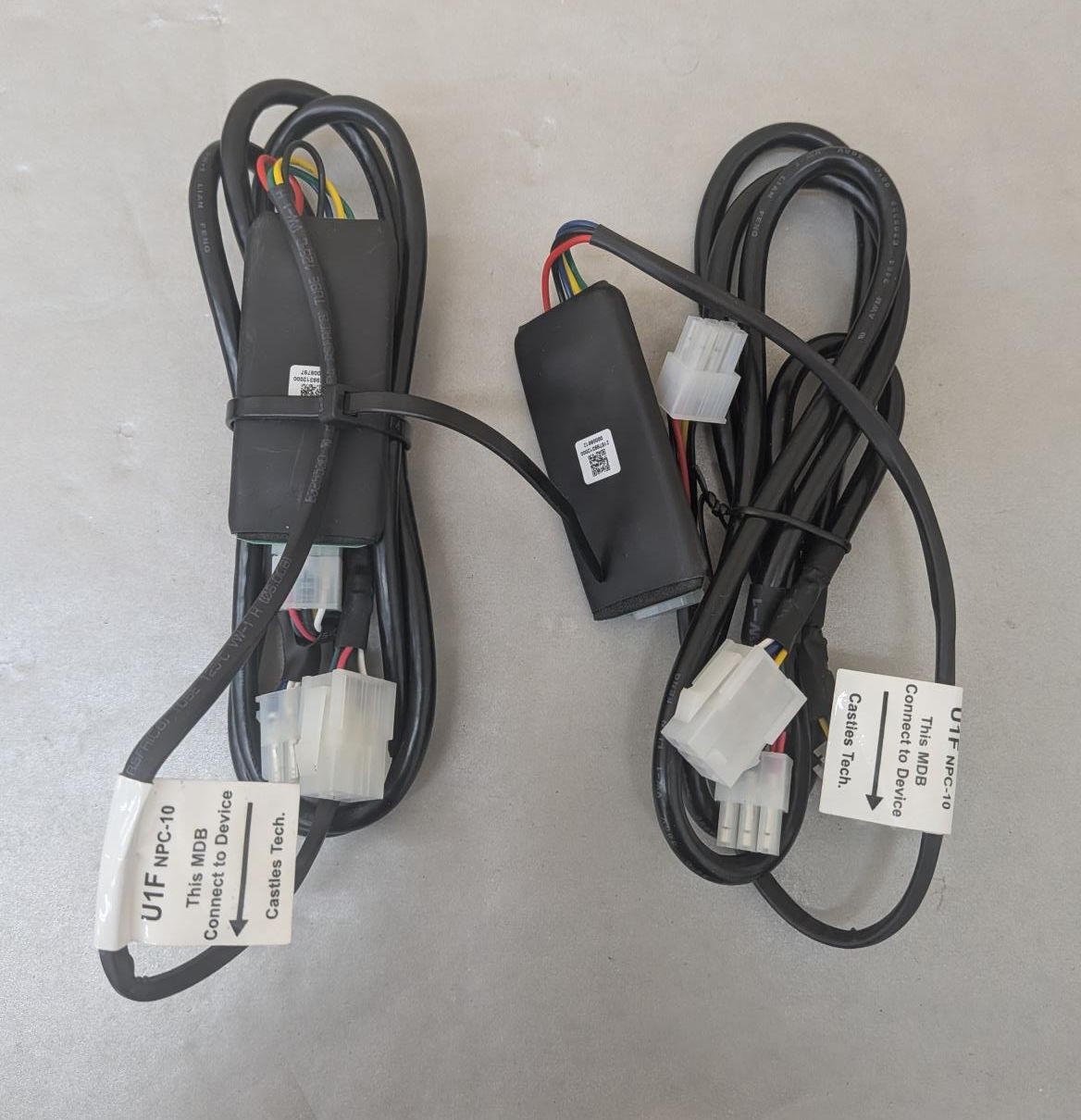 (Lot of 2) ePort Engage UPT1000F Credit Card Terminal w/ Touch RFID Swipe *PARTS