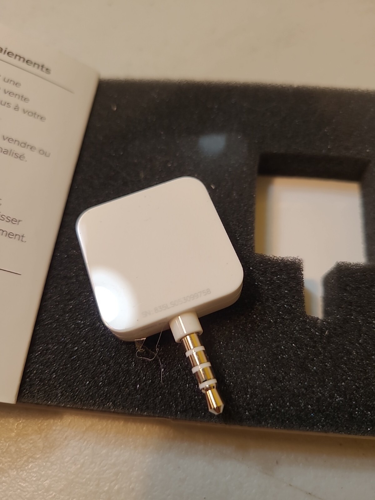 NEW Square Reader Mag Stripe New App Payment headphone jack 22 B91