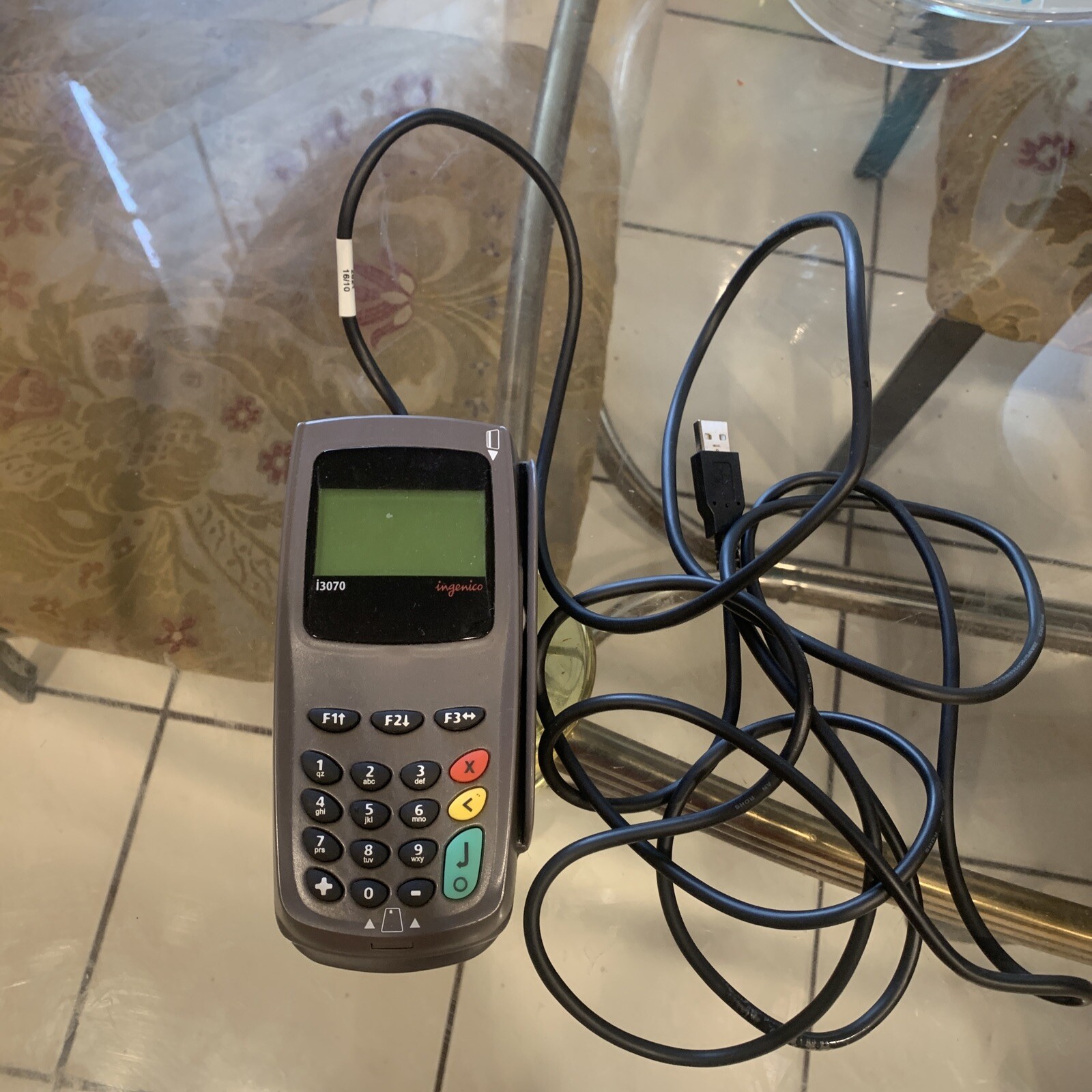 Ingenico 3070 POS Transaction Terminal Credit Card Reader – i3070 RS232 / USB