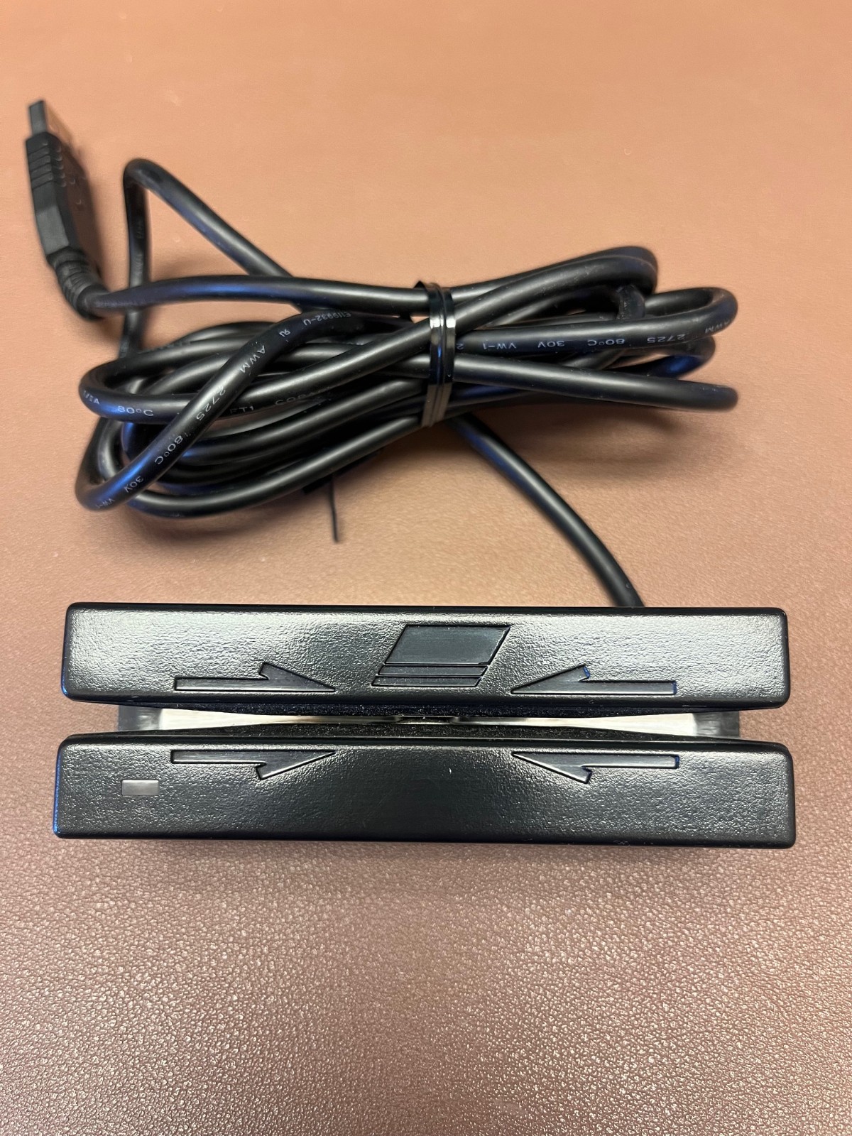 Magtek Black Mini USB Credit/Debit Card Reader Dual Track