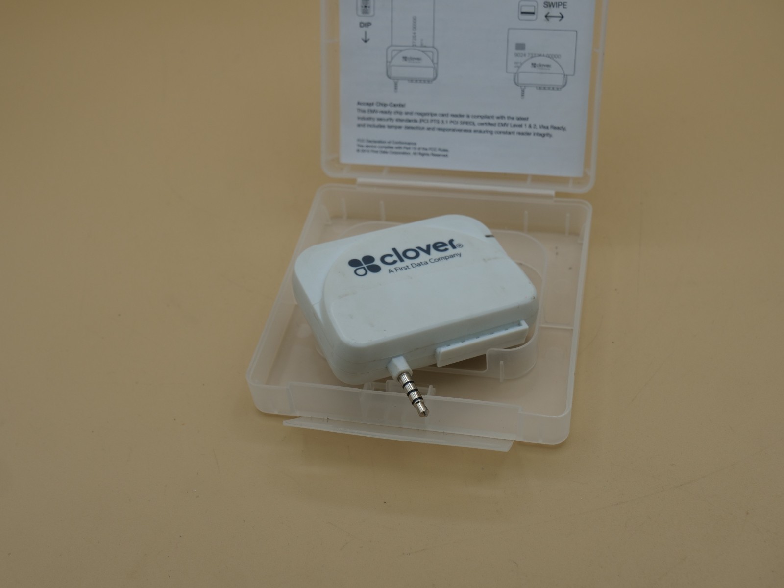 Clover Go Chip Card Reader RP350X Mobile Credit Card