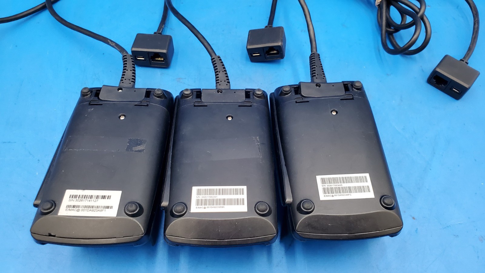 LOT OF 3/ Dejavoo Z6 Credit Card Terminal VEGA3000