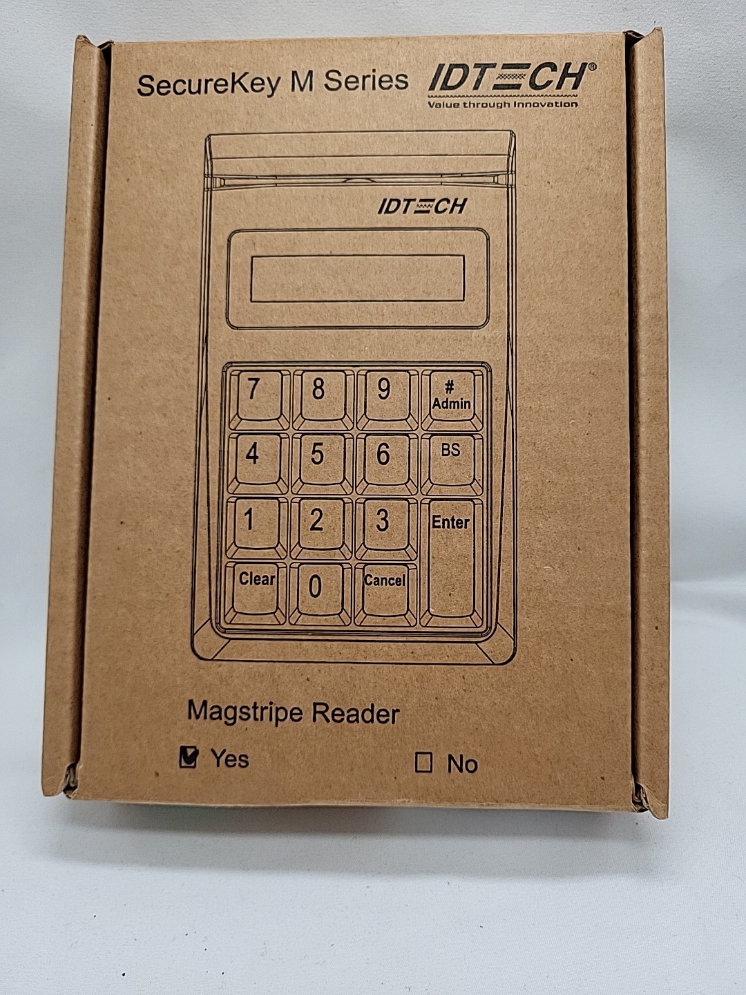 IDTECH Secure Key Card Reader M130 w/ Magstripe Reader IDSK-534833ABE USB