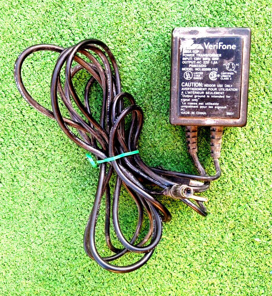 Verifone PS663322G Desk-top Power Transformer 02099-11G Adapter 22V 1.5A *TESTED