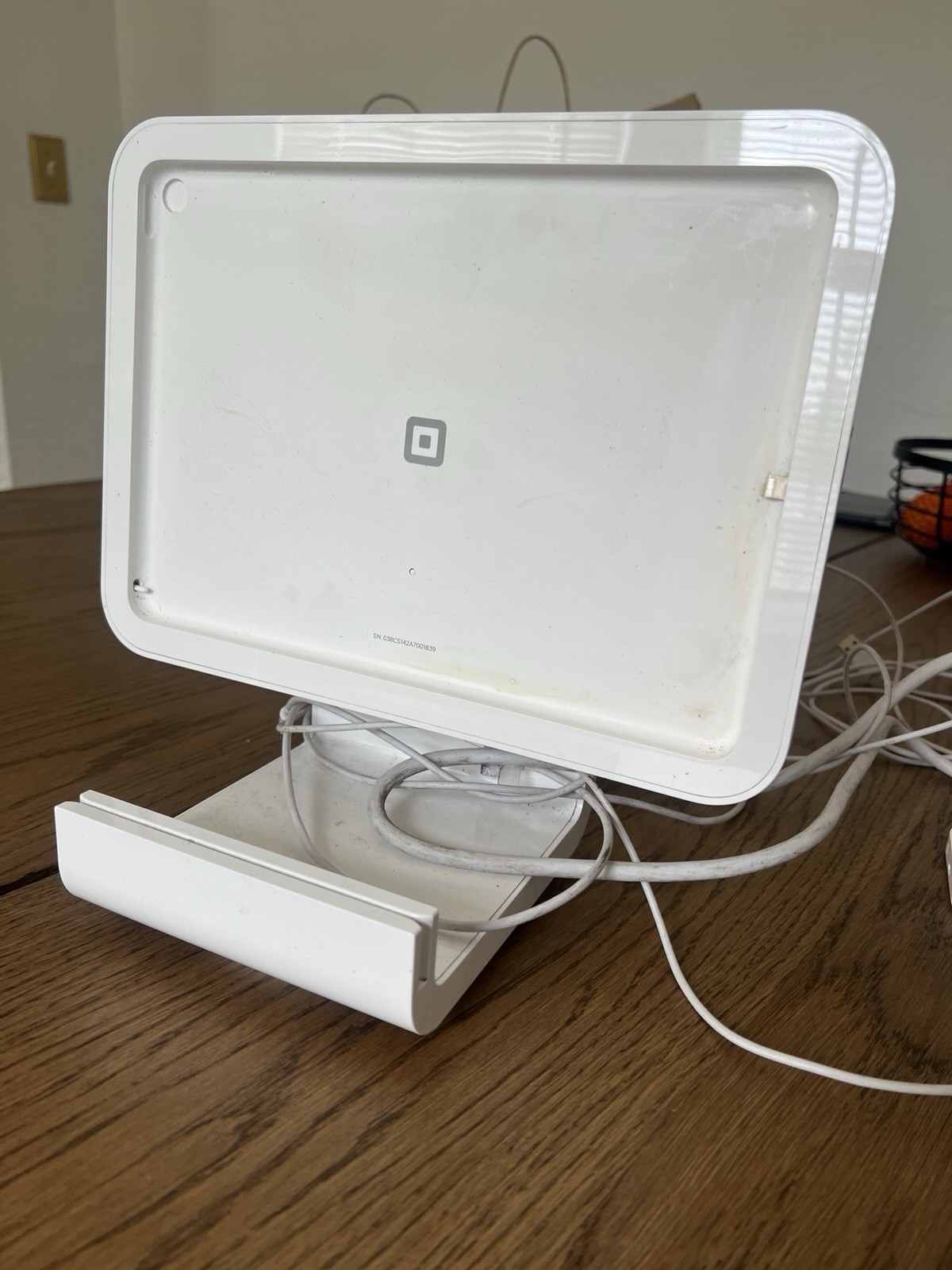 Square POS Stand/Register – For Parts or Not Working – Untested