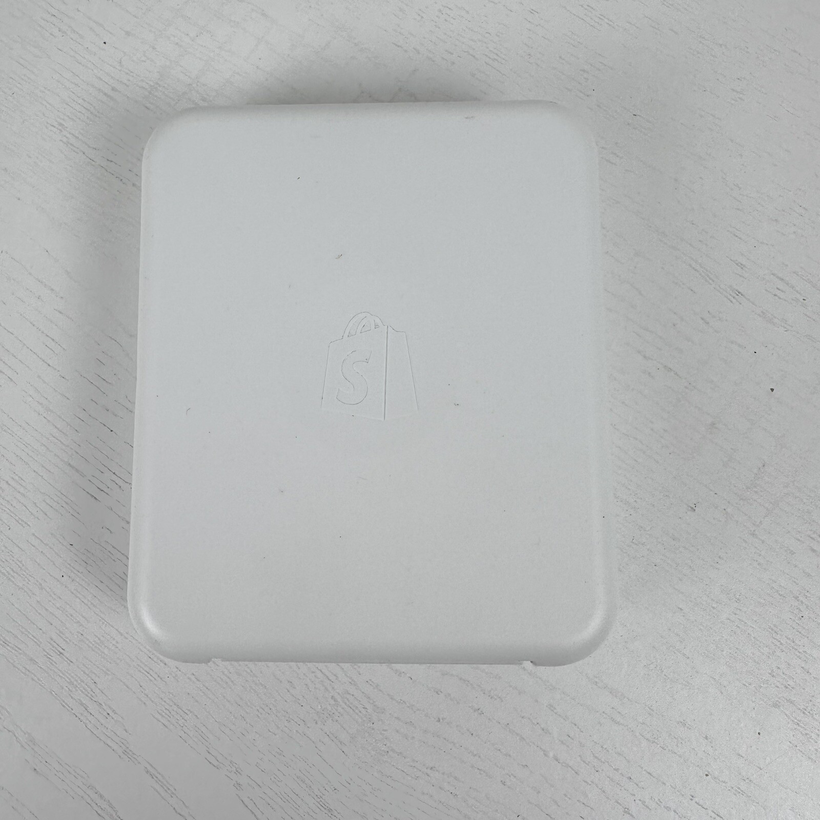 Shopify Chip And Swipe Card Reader Base Case White Point Of Sale POS No USB Cord