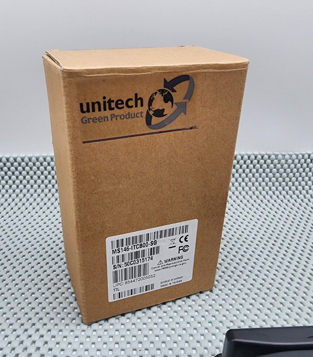 Unitech MS146-ITCB00-SG ID Badge Barcode Slot Reader for ID Badges & Cards TTL