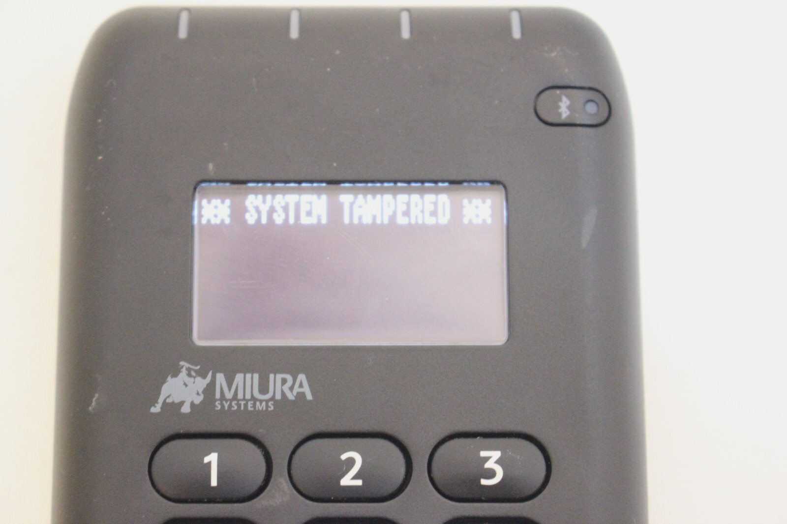 Miura M010-Prod01-V2 Black Wireless Swipe Mobile Credit Card Reader AS-IS Lot 2