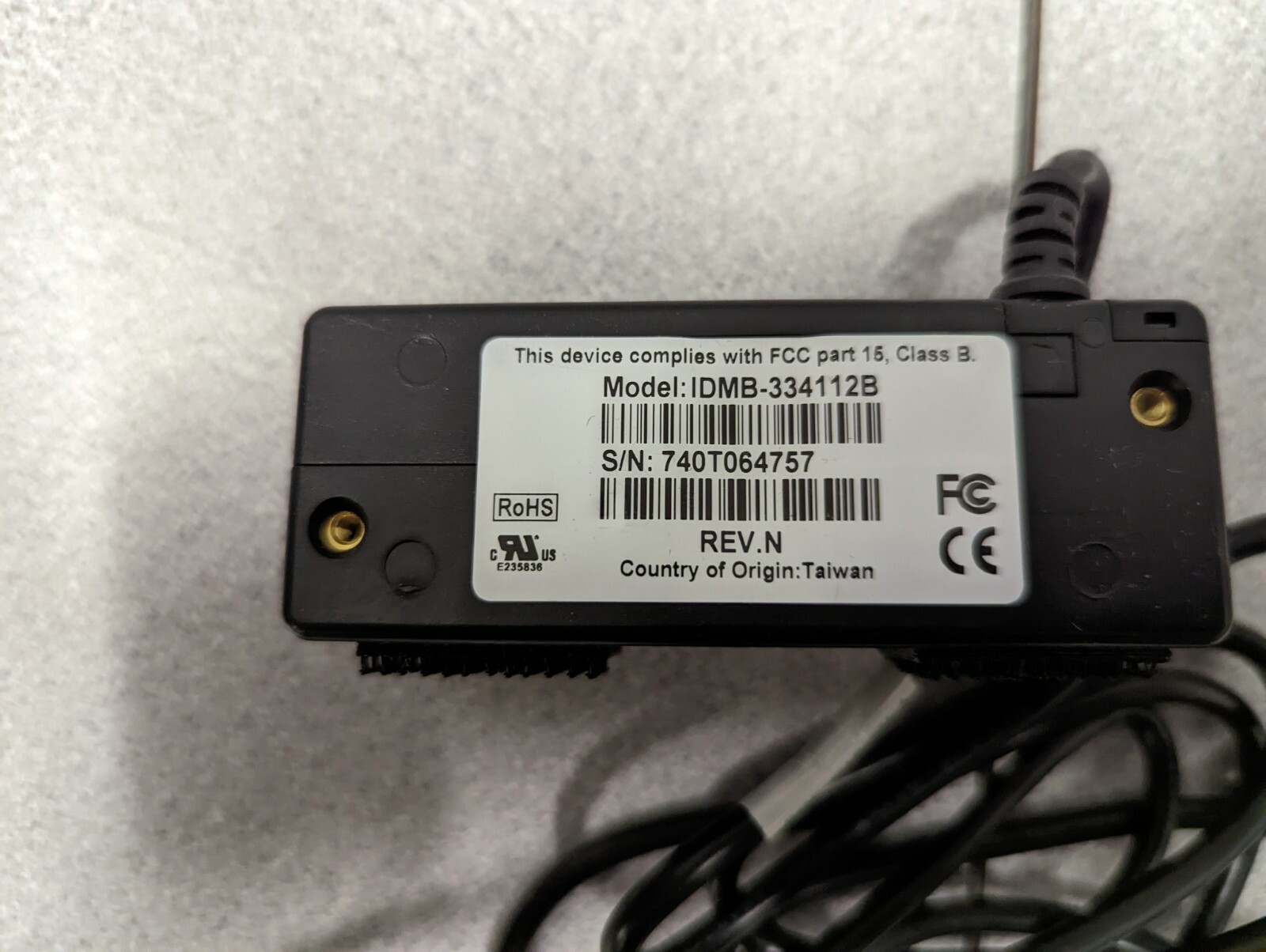 Magtek Model: IDMB-334112B USB Credit Card Magnetic Stripe Swipe Reader USB
