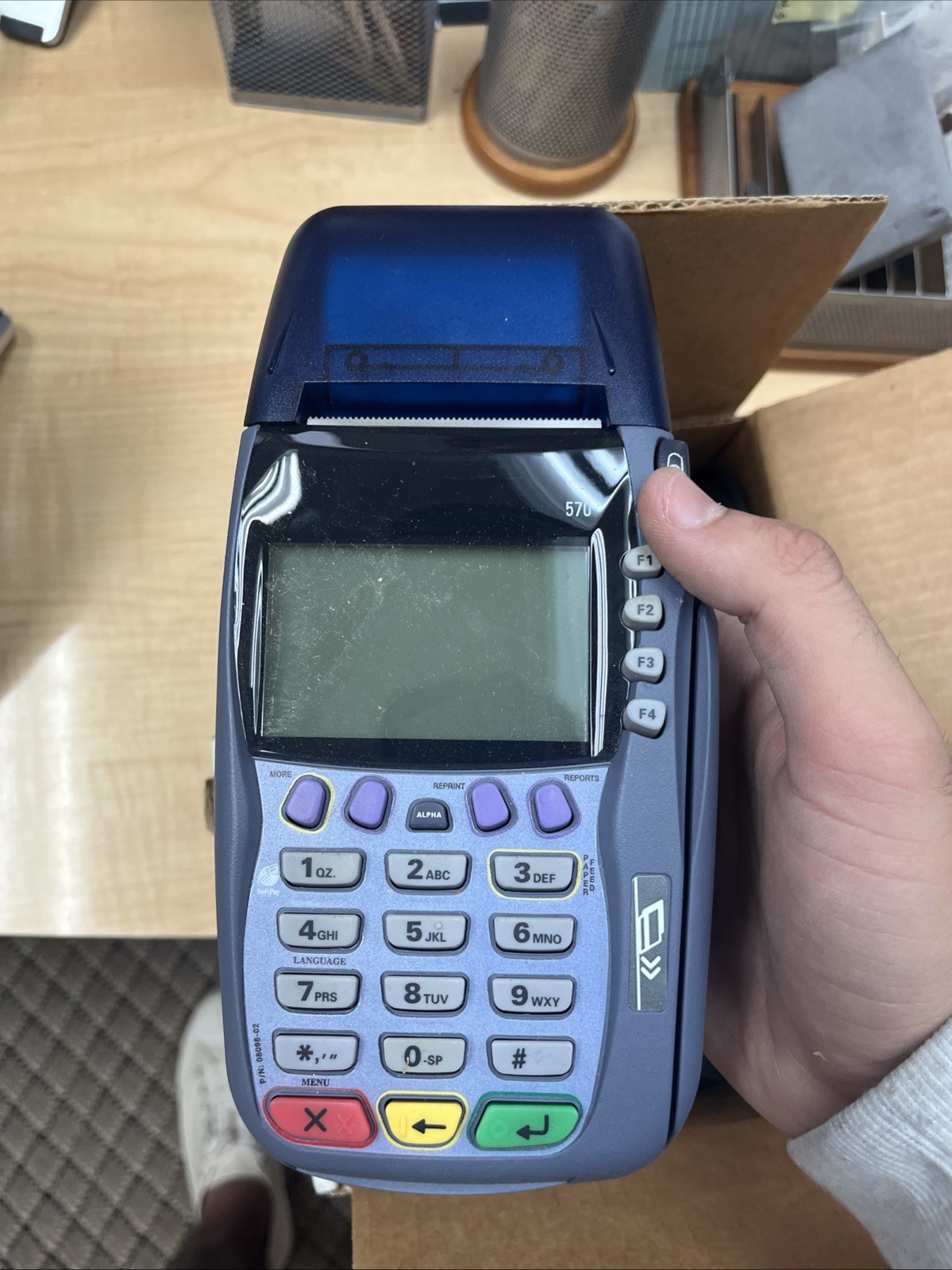 Verifone VX570 Omni VDA 5700 Credit Card Processor Reader