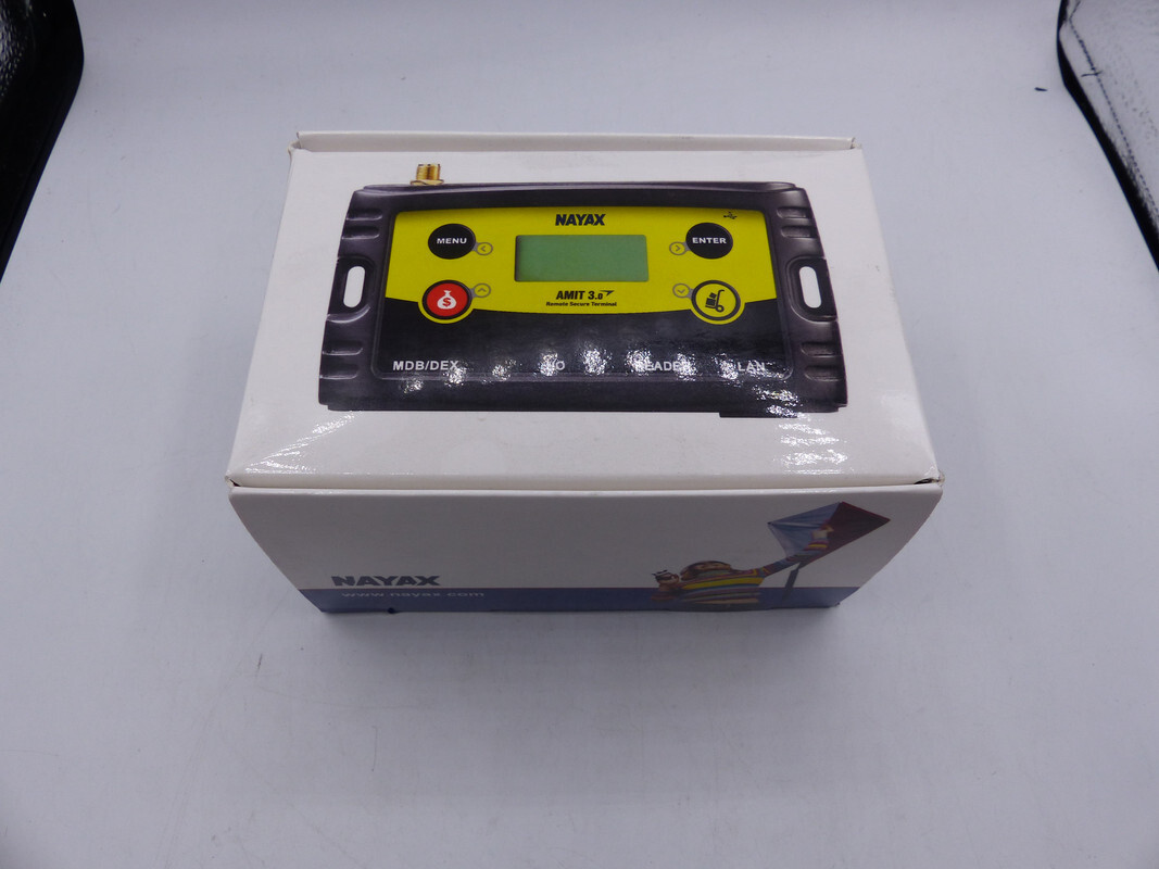 NAYAX AMIT 3.0 VENDING MACHINE MONITORING TELEMETRY REMOTE SECURE TERMINAL AS IS