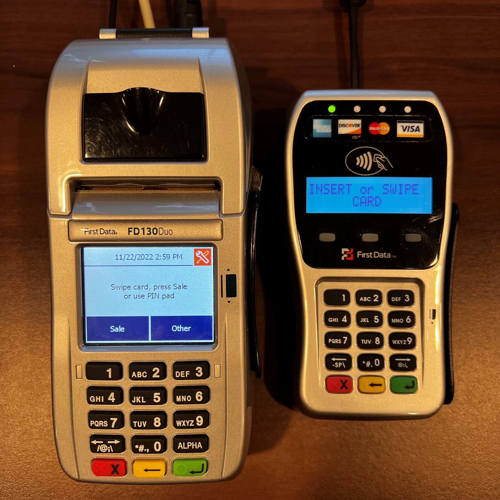 Great Condition – FD130 DUO Credit Card Terminal (both items included!) 