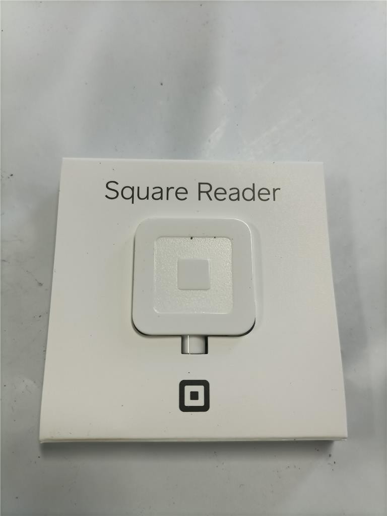 Square Credit Debit Card Reader 3.5mm Headphone Aux Jack White iPhone Android