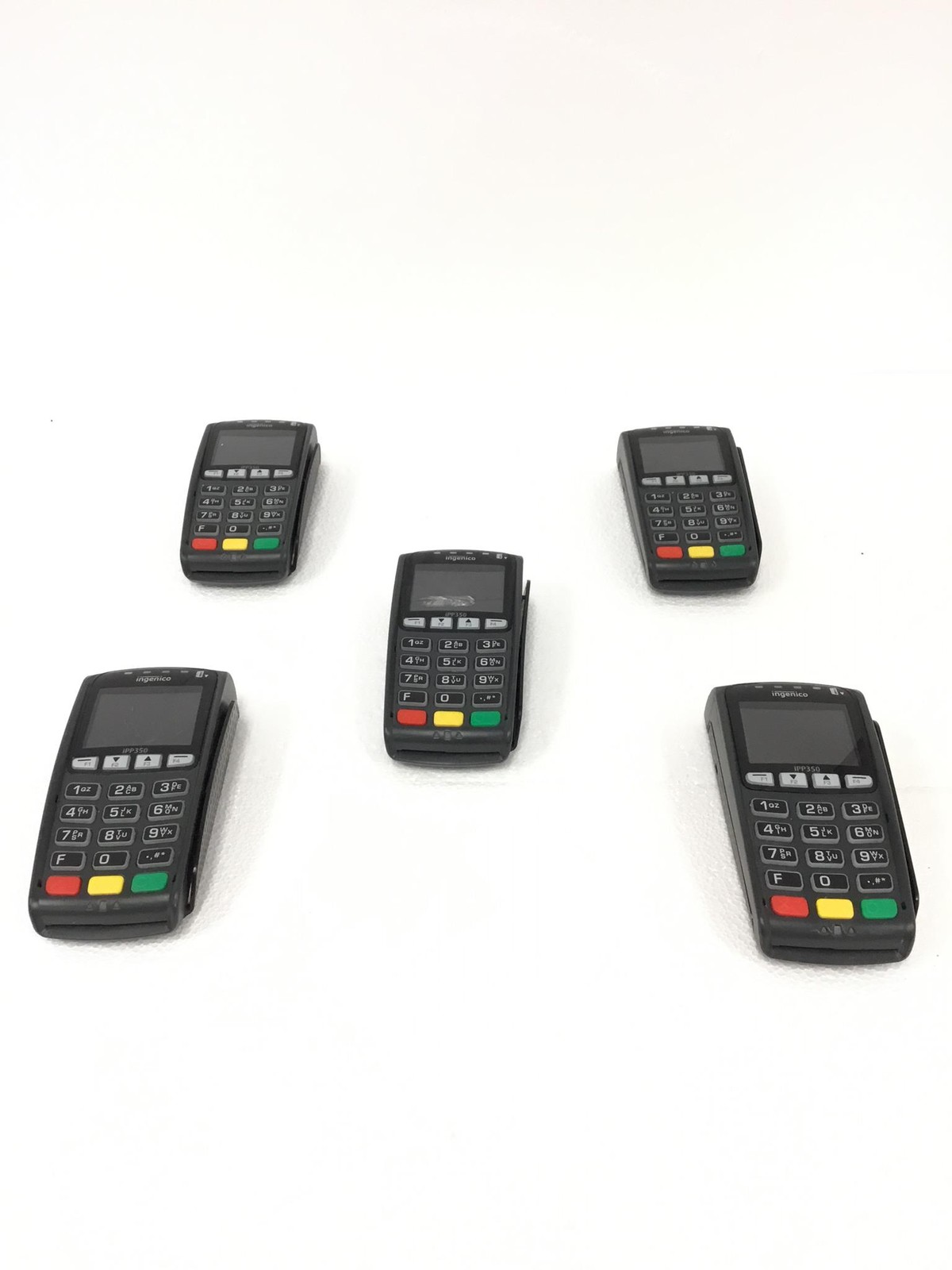 5x INGENICO IPP350-31T3154A Credit Card Machine, WORKING, FREE SHIPPING
