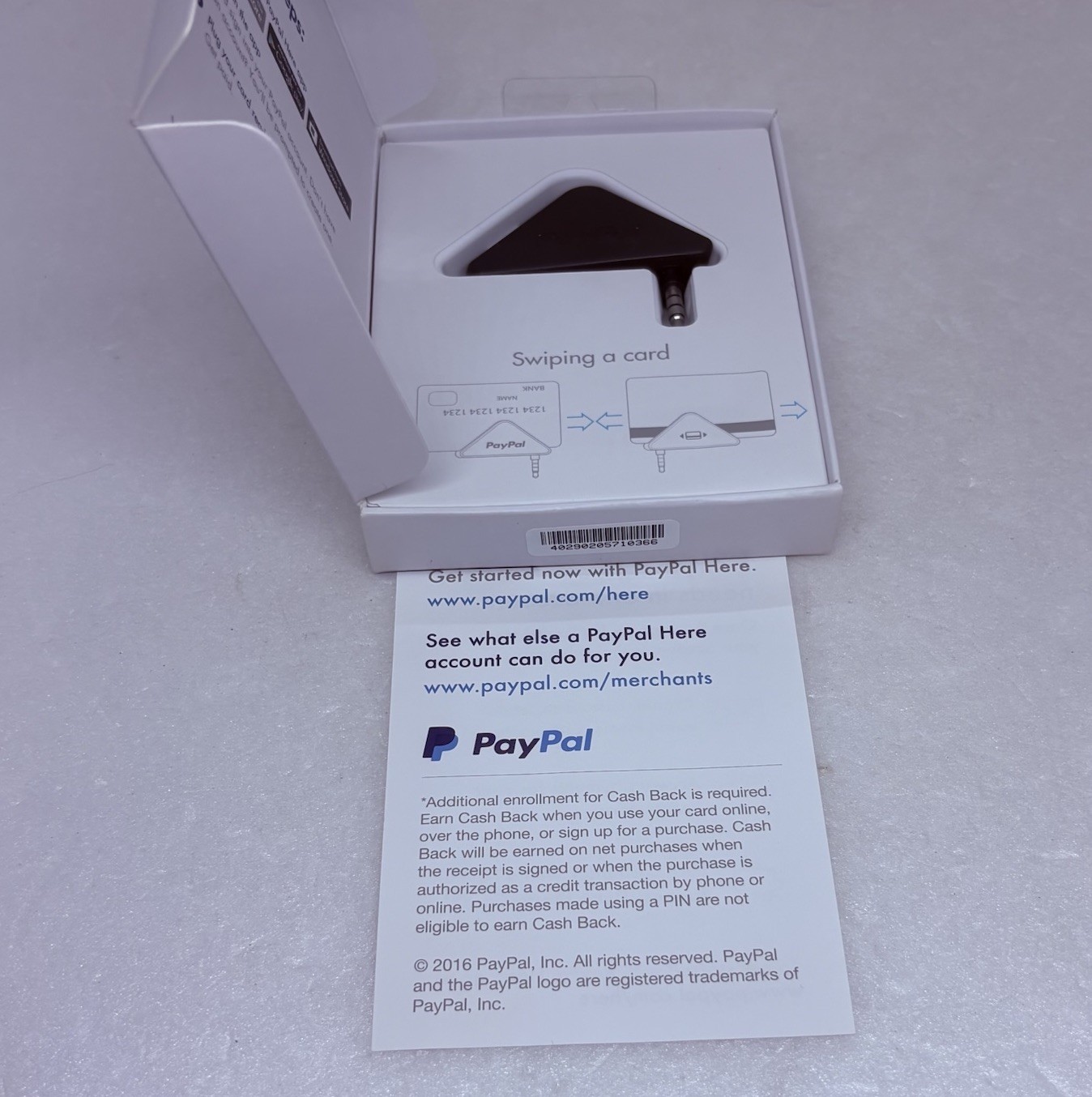 Paypal Mobile Card Reader Scanner Point Of Sale Device iPhone Android Windows 25