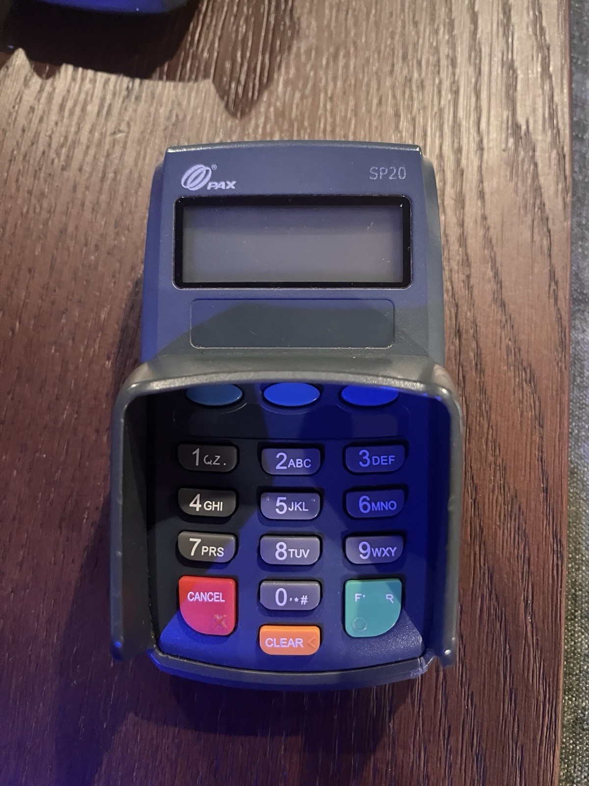 Lot of 10 PAX SP20 Pin Pad Credit Card Terminals – AS-IS