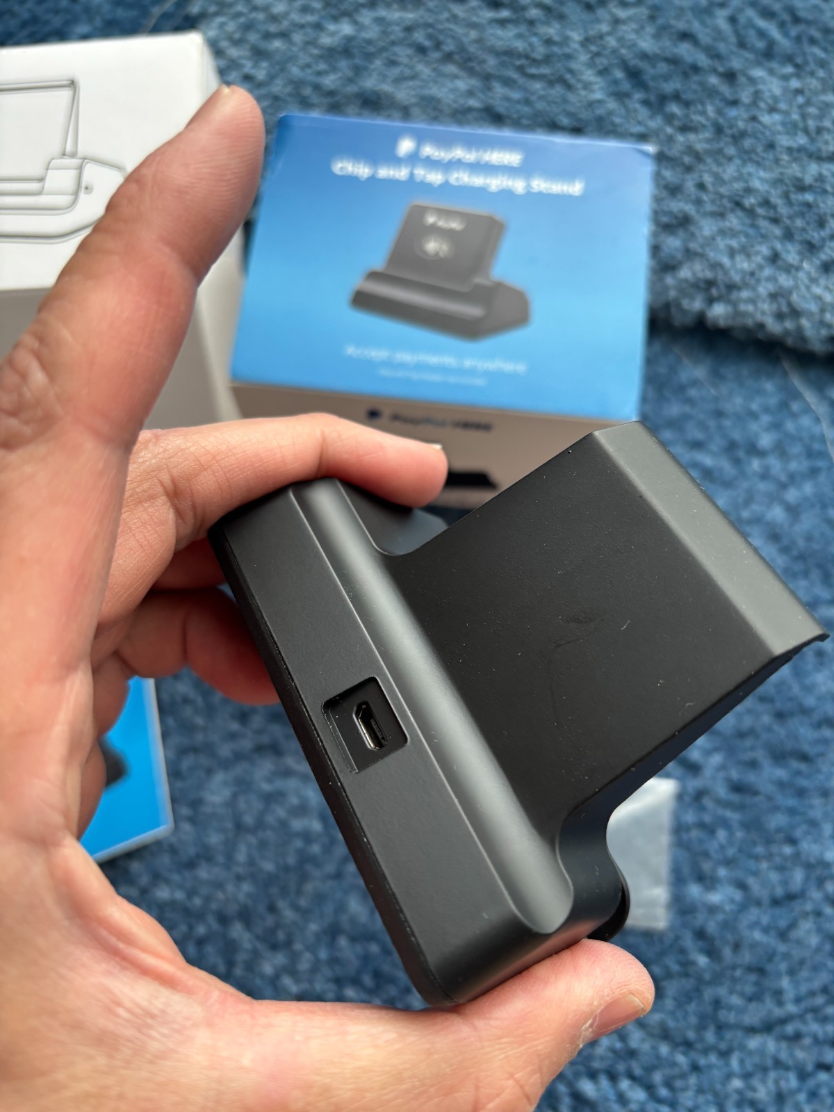 PayPal Chip and Tap Charging Stand