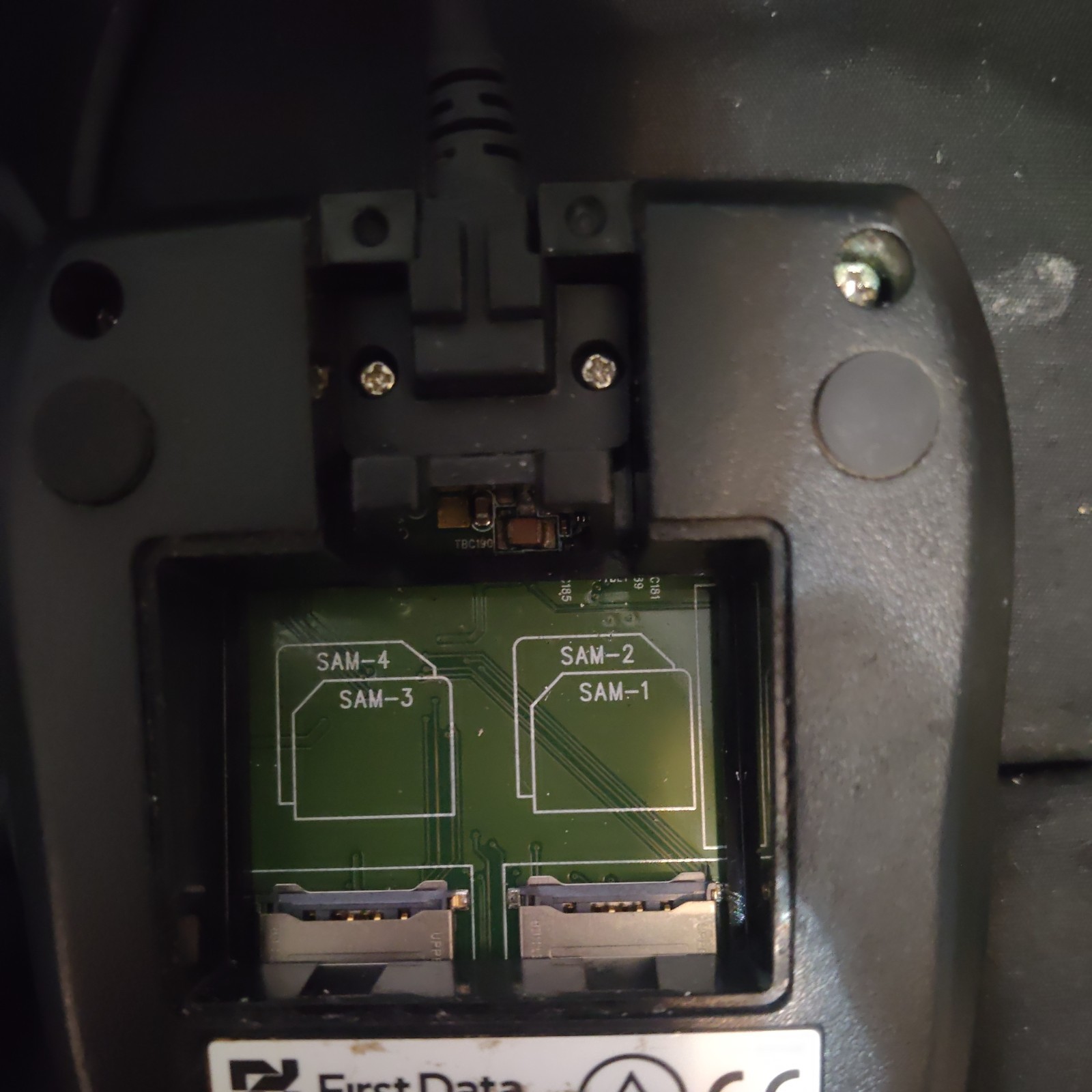 *First Data FD-35 Pin Pad Credit Card Reader Untested