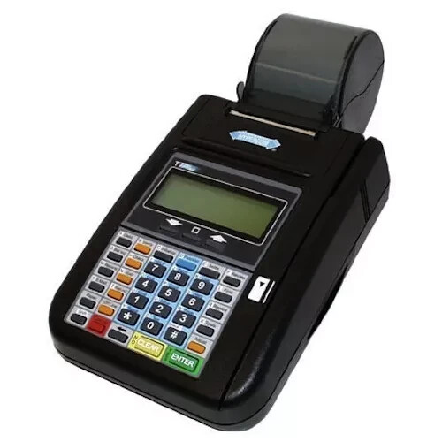 CREDIT CARD MACHINE TERMINAL T7PLUS HYPERCOM WITH POWER ADAPTER