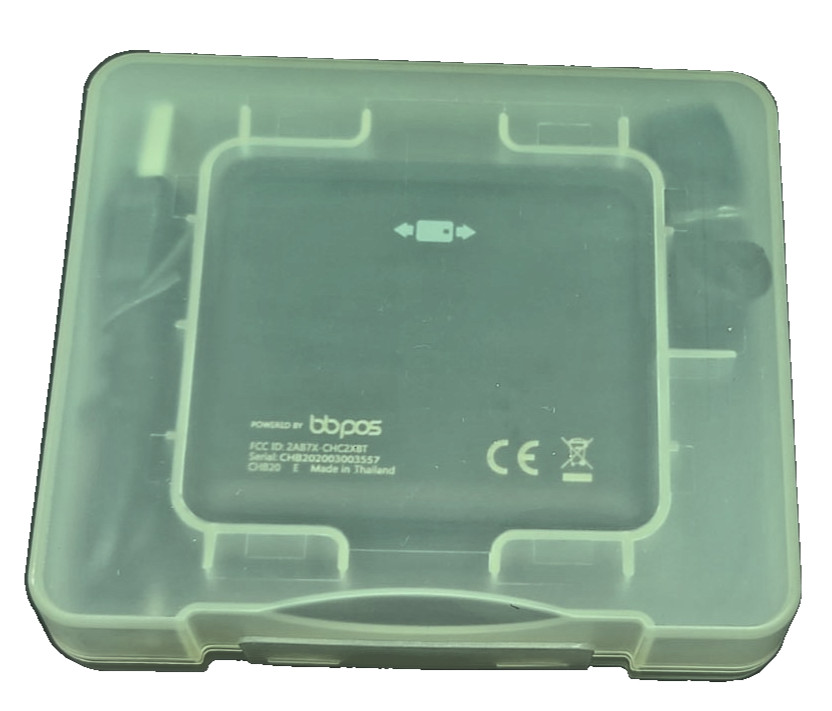 Portable Stripe Bbpos Chipper Portable Credit Card Reader, wireless
