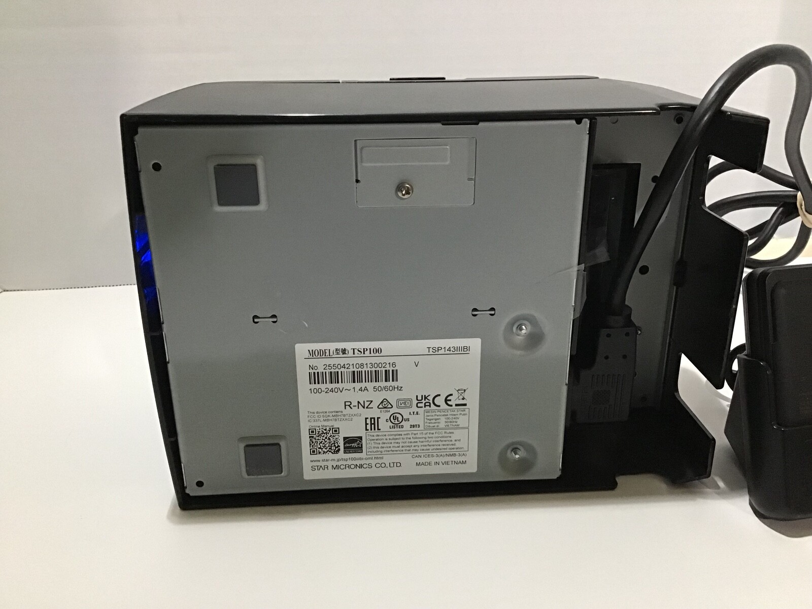 Star TSP100III Thermal Printer,BBPAS CHB2x card reader,Socket Mobile holder