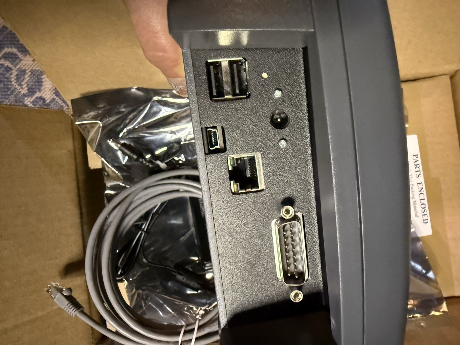 CBORD CS Gold POS Touchscreen Terminal Complete New Open Box w/ Power Supply