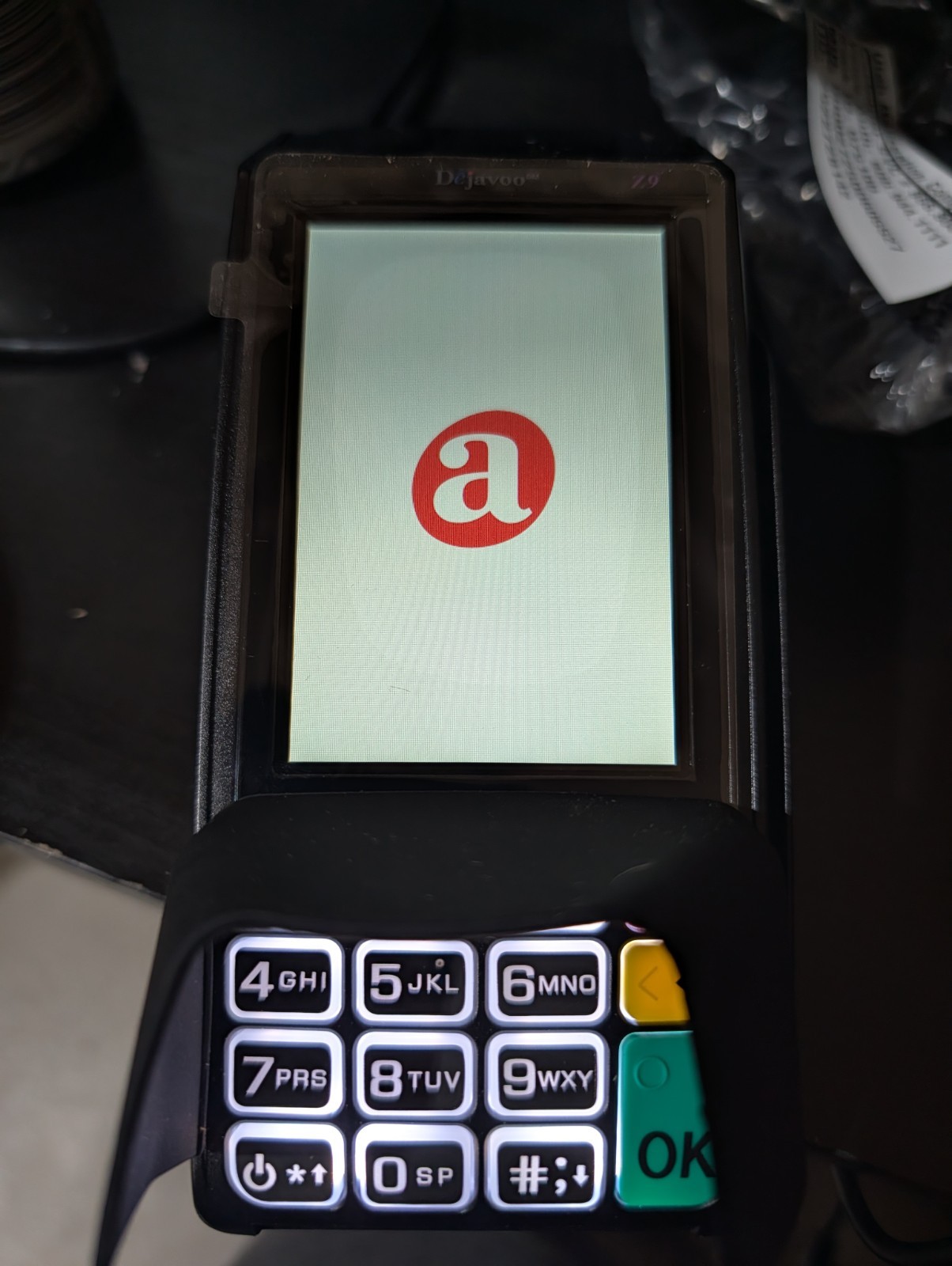 Dejavoo Z9 Payment Terminals – Lot of 7 VEGA3000 Powers On Core Menu As Is Parts