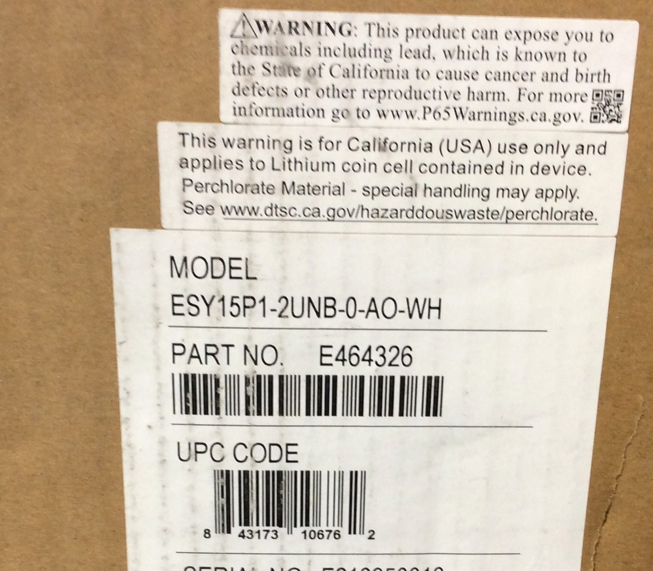 ELO PayPoint AIO POS System, E464326 | ESY15P1-2UNB-0-AO-WH – NIB