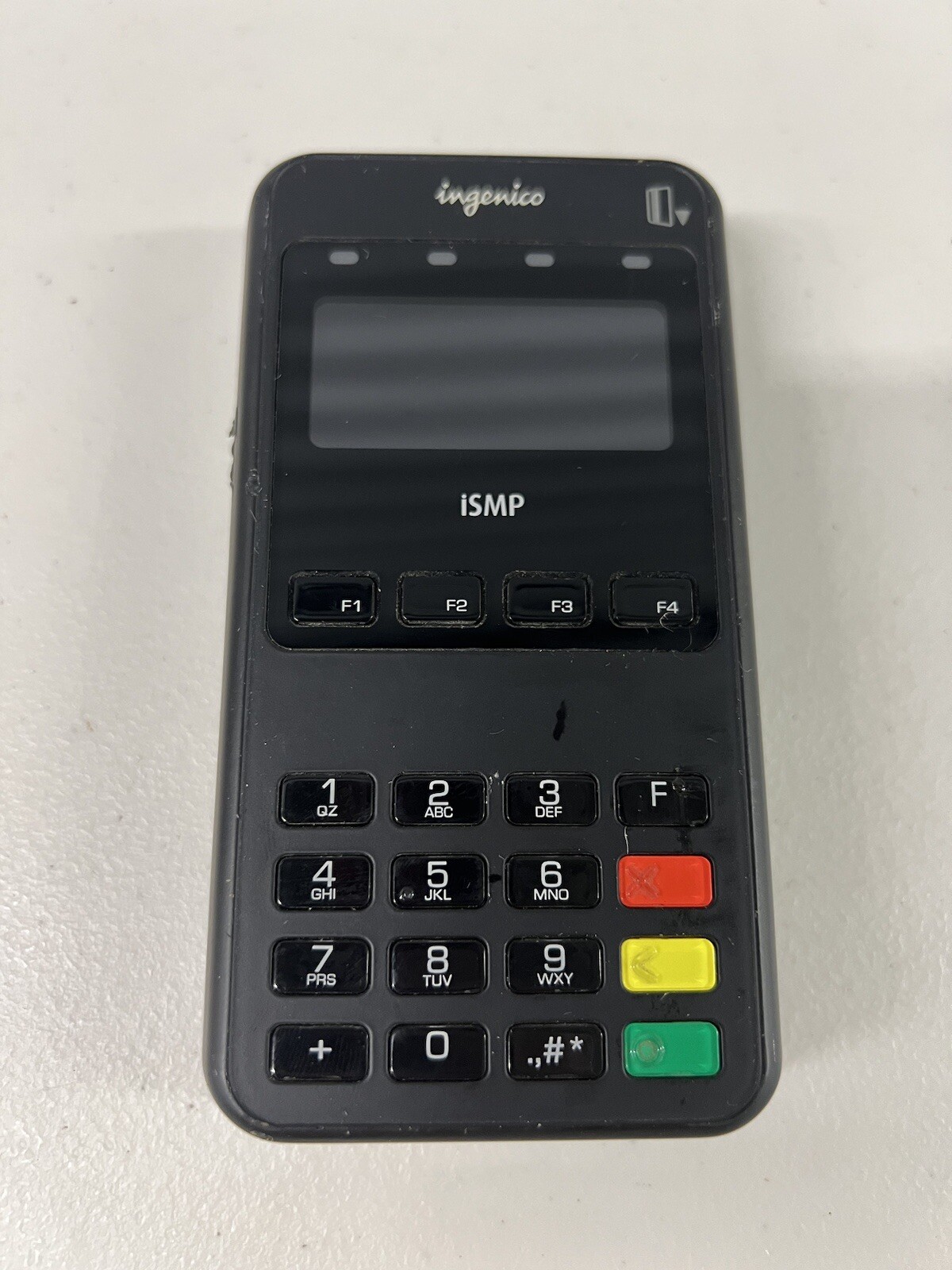 Ingenico iSMP Credit Card Reader Scanner *UNTESTED* Barcode Scanner FreeShipping