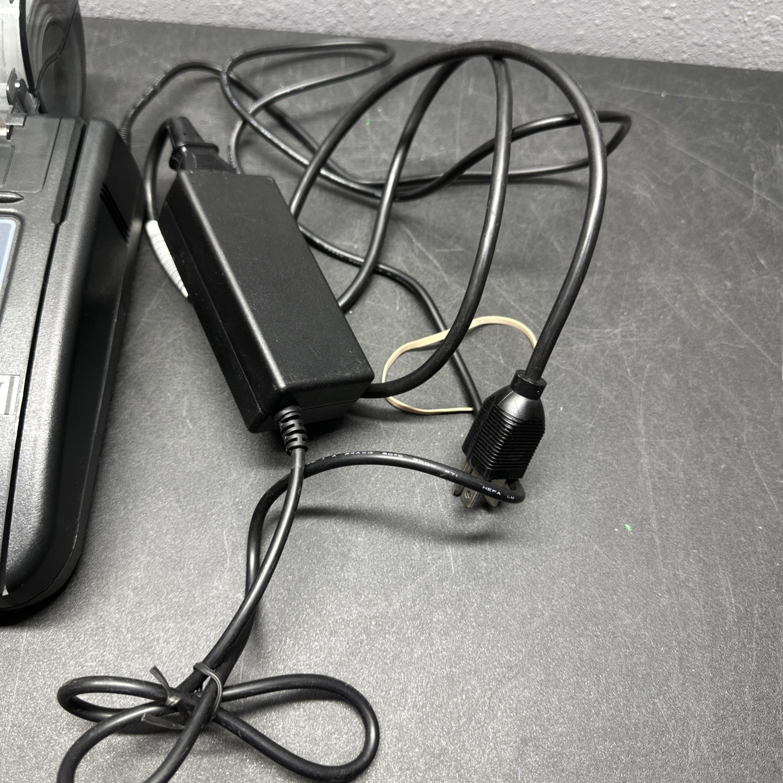 HYPERCOM T7Plus Credit Card Reader Terminal with Power Supply 010218-046 ZJ