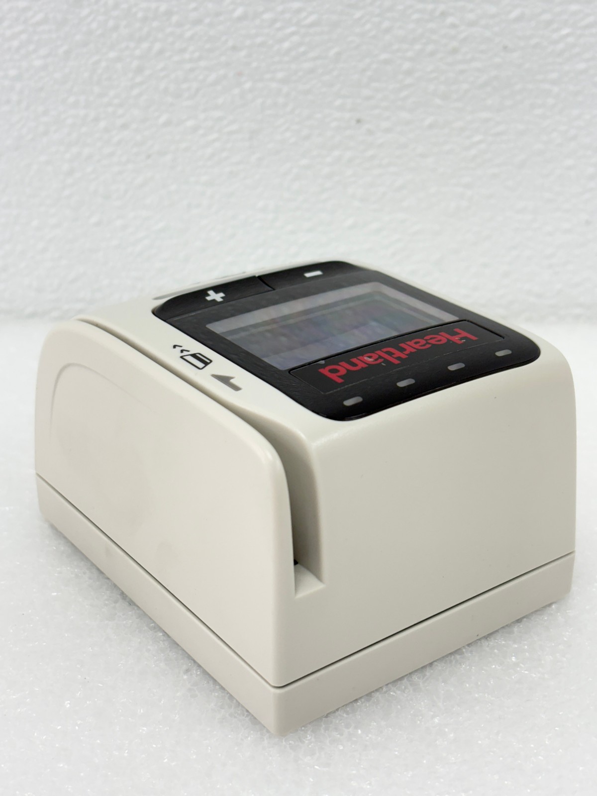 USED | Heartland / UIC BEZEL8 Contactless Smart Card POS Reader Terminal – White
