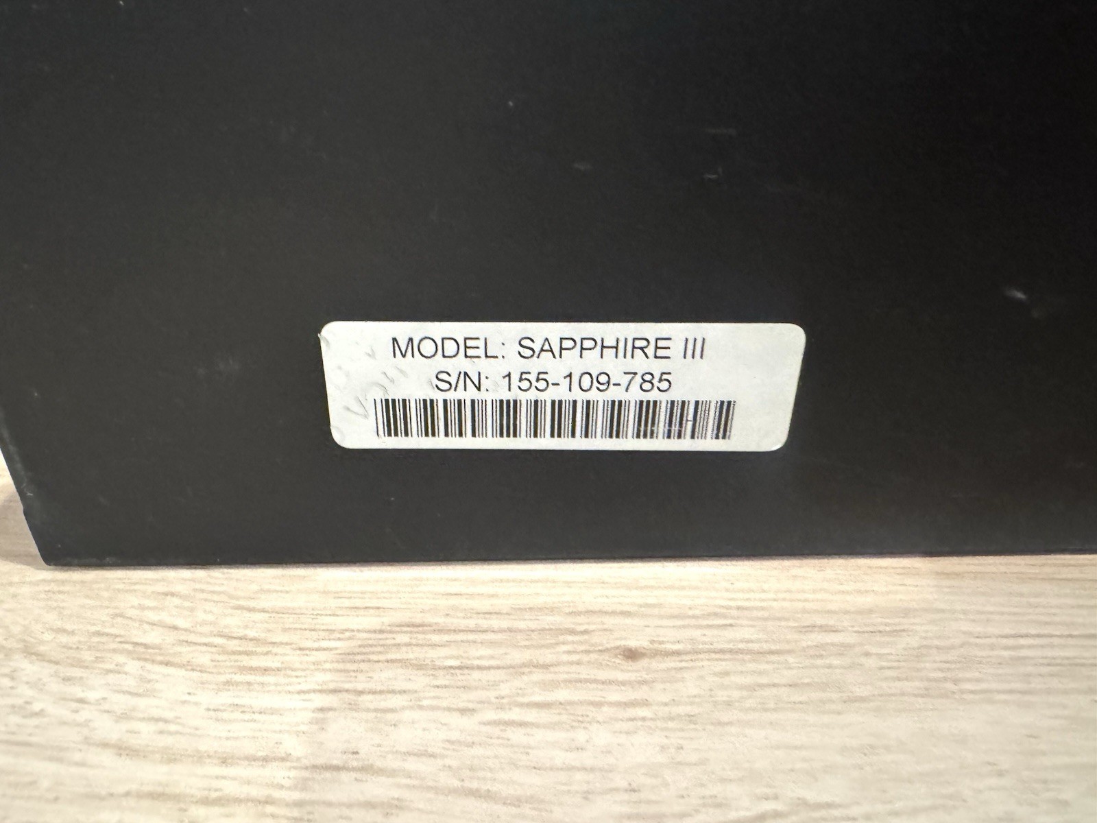 Verifone Sapphire III P039-100-03 Terminal Made In Singapore