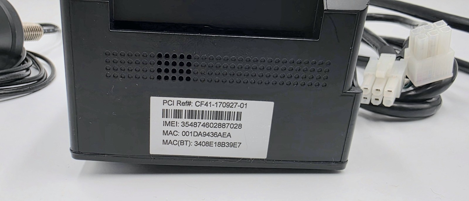 Castles UPT1000F Card Reader Payment Terminal Parlevel Kiosk Antenna Harness