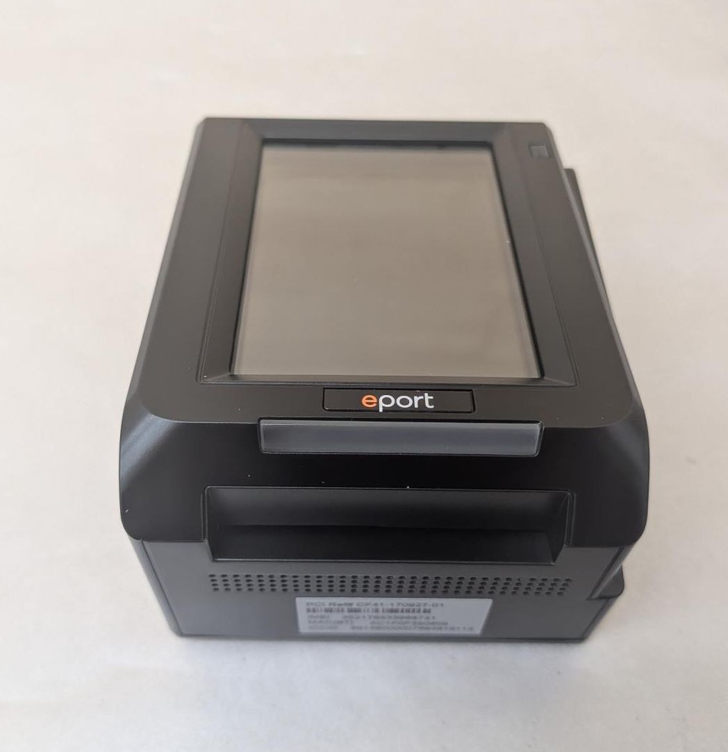 (Lot of 2) ePort Engage UPT1000F Credit Card Terminal w/ Touch RFID Swipe *PARTS