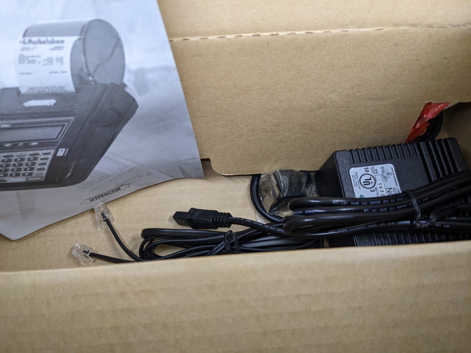 Hypercom T7Plus POS Credit Card Machine Terminal with OEM Power Supply