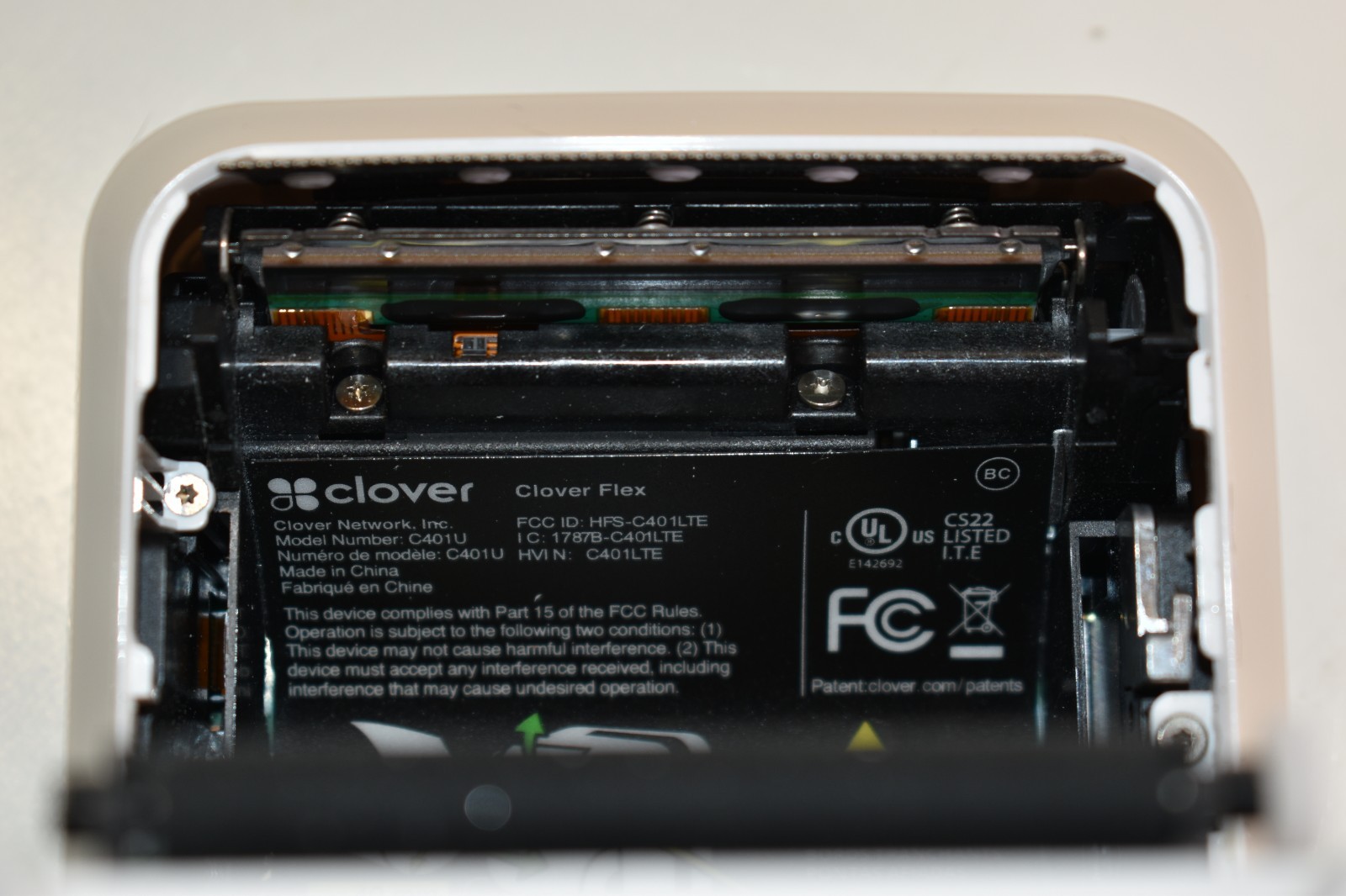Clover Flex Wireless Credit Card Processor Portable Handheld POS Untested
