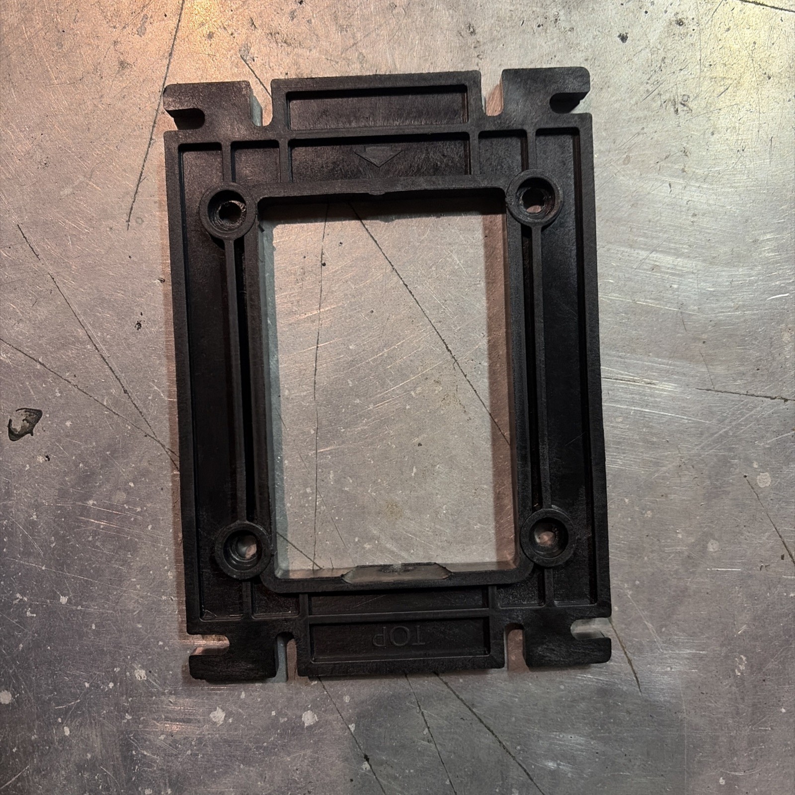 Nayax VPOS Touch Credit Card Reader plastic mounting plate Vending Machine