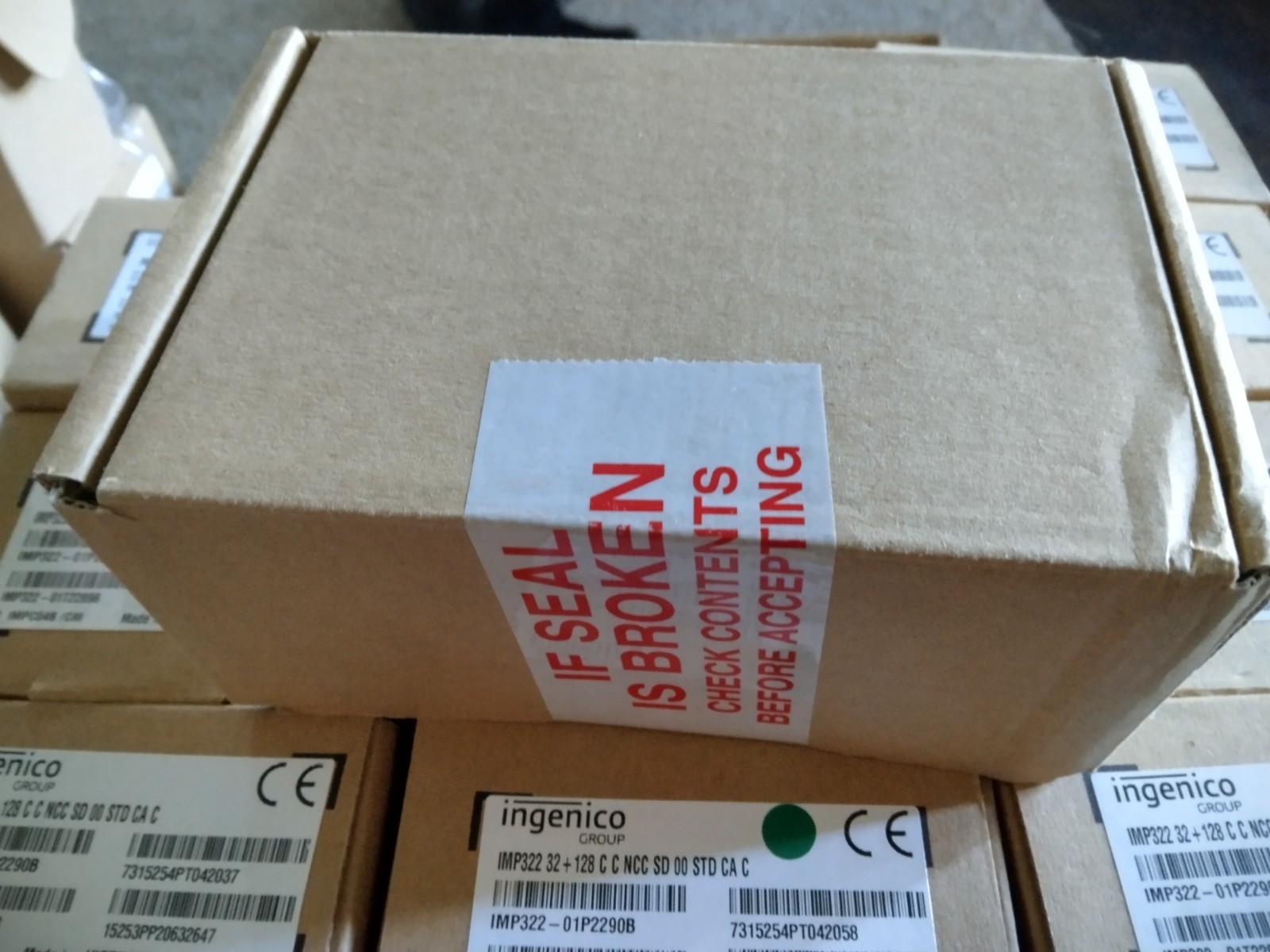 Ingenico iSMP Credit Card Reader Lot Of 12 Factory Sealed NOS *Read Description