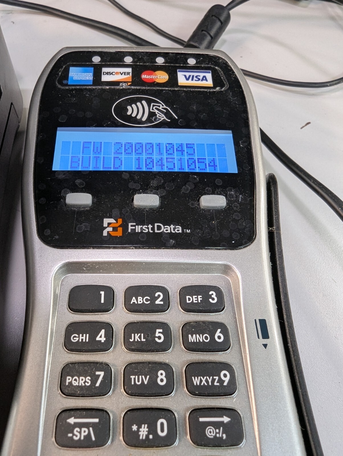 First Data FD130 DUO Credit Card Machine With FD35 EMV NFC PRINTER