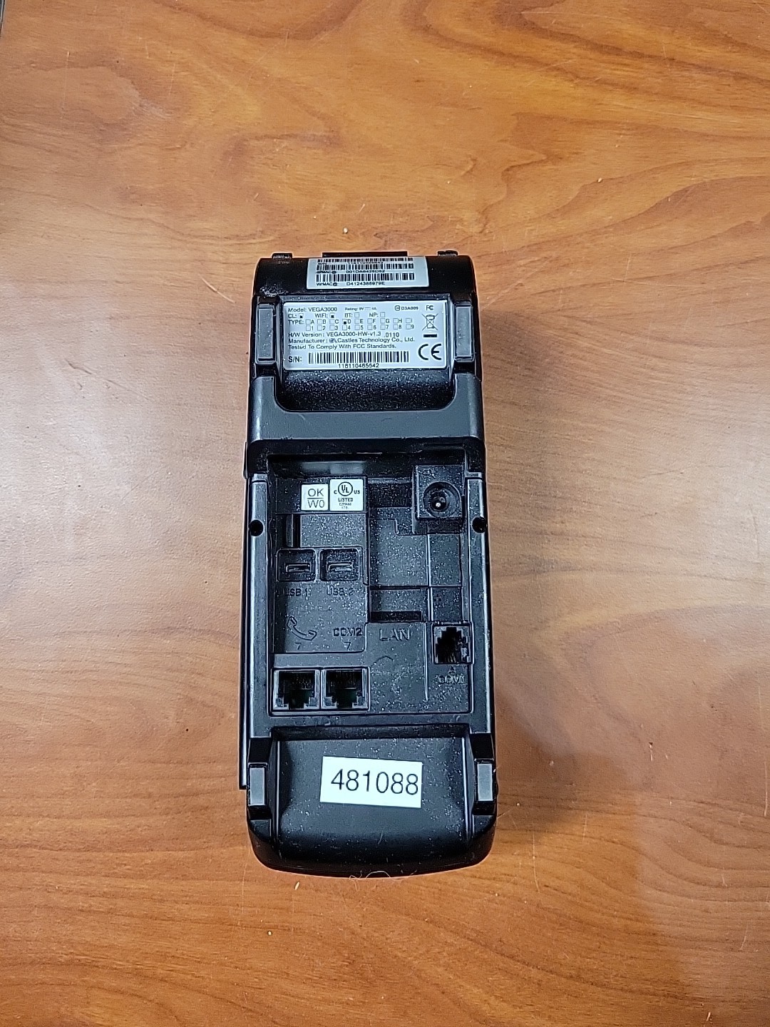 DEJAVOO Z11 VEGA3000 Credit Card Terminal