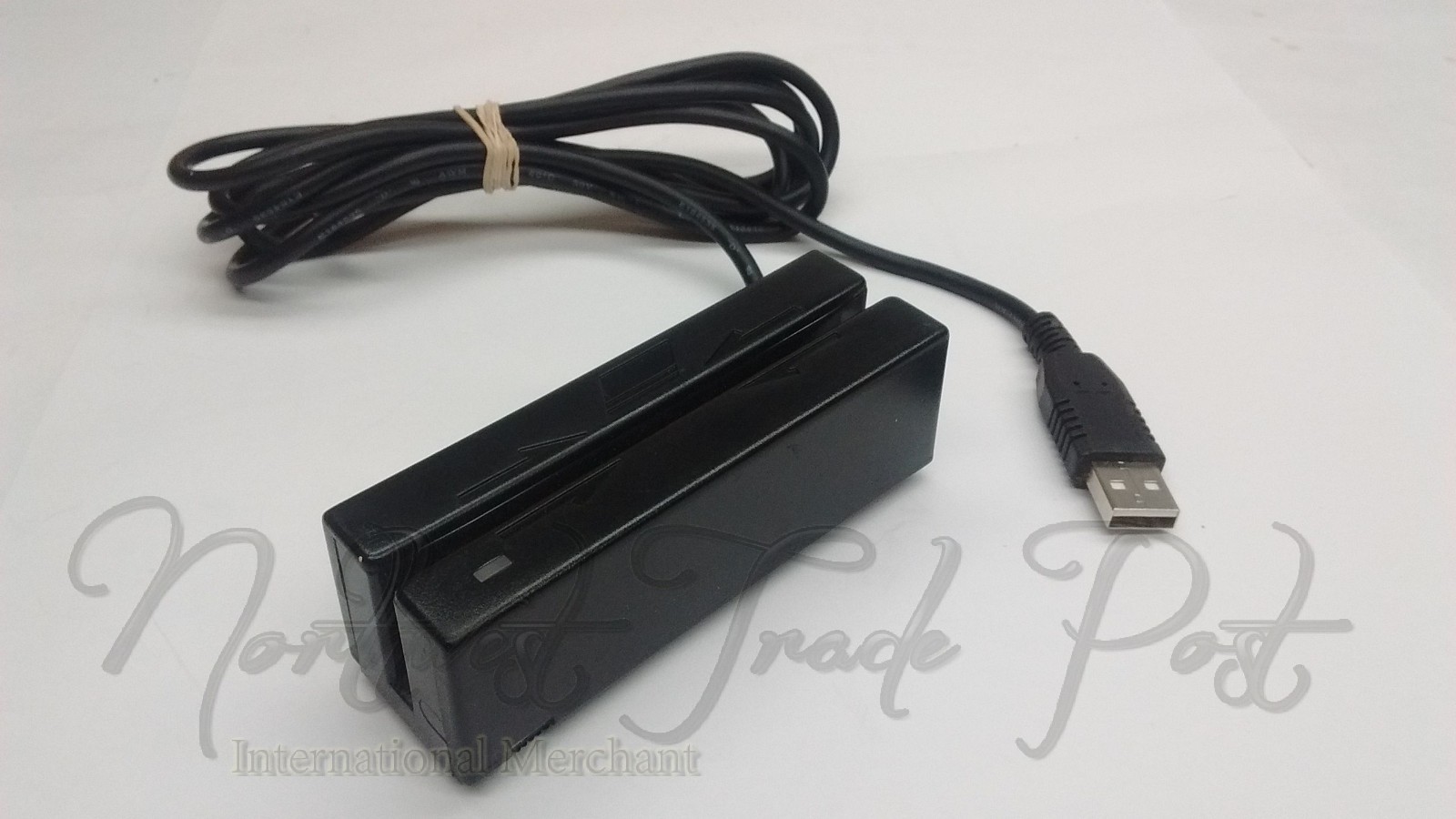 MagTek USB Credit Card Reader Part No. 21040110 Keyboard Emulation Track I/II