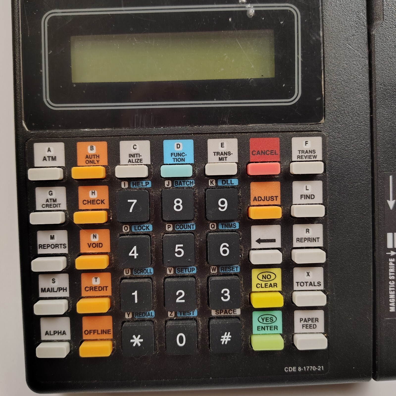 Hypercom T7P Credit Card Reader Machine With Printout POS T7 Plus No Cord
