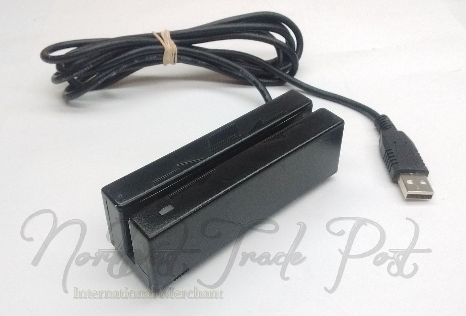MagTek USB Credit Card Reader Part No. 21040110 Keyboard Emulation Track I/II