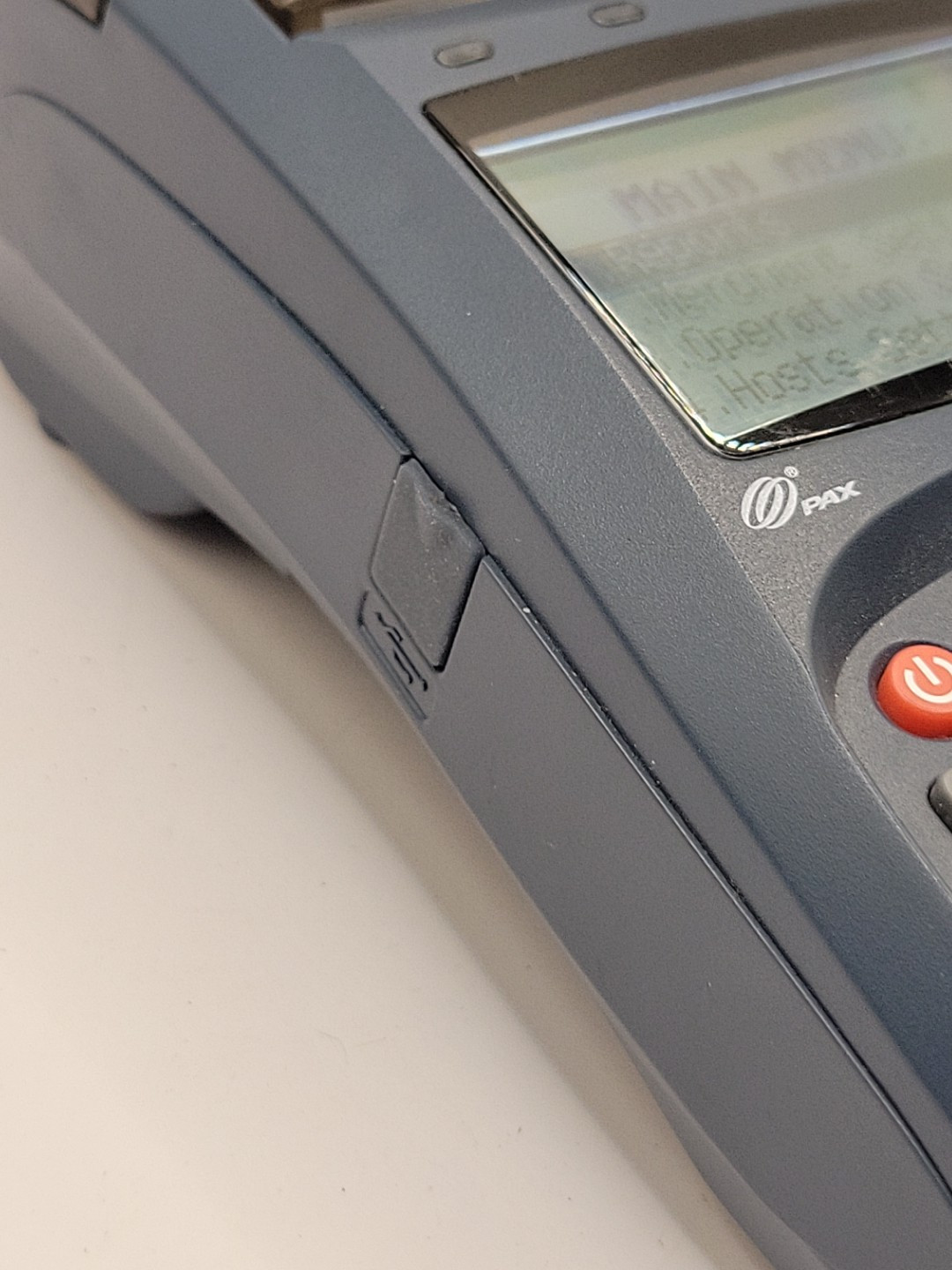 PAX S80 EMV Ready Credit Card Terminal W/power Cord Works B